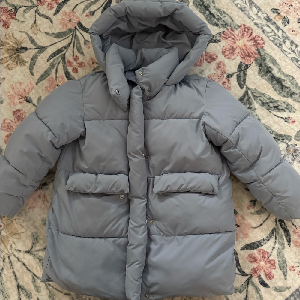 Zara puffer jacket girl